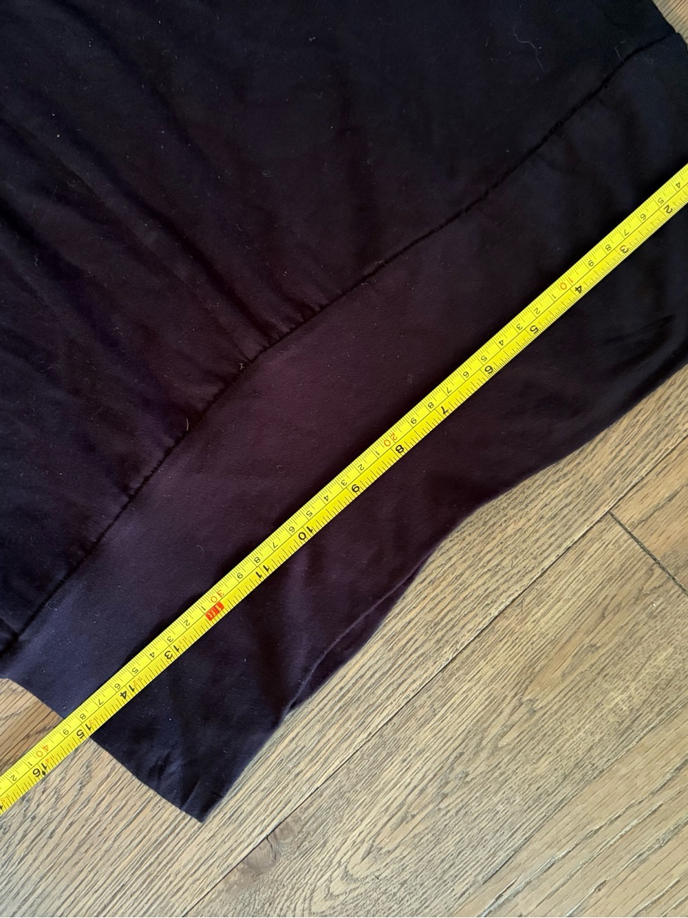 Eileen Fisher Black Maxi Skirt back slit stretch - Picture 3 of 5